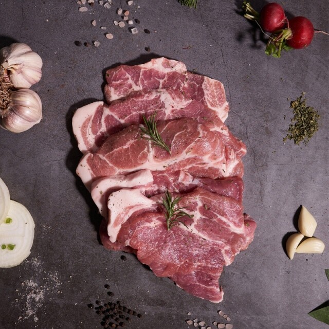 상호맘,[상호맘]강원에살면돼지세트(삼겹살 500g, 목살 500g) 친환경무항생제100%